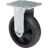 Hi-Temp Caster, Rigid, 6" (152.4 mm), Nylon, 880 lbs. (399 kg.) NRZ Safety Inc.
