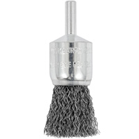 Shaft Mounted Crimped End Brush, 3/4", 0.012" Fill, 1/4" Shank NRZ Safety Inc.