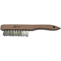 Brosse &agrave; r&eacute;curer, Acier inoxydable, 4 x 16 rangs de fils NRZ Safety Inc.