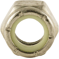 &eacute;crou auto-frein&eacute; en nylon, 3/8" dia, Acier inoxydable, Cors&eacute; NRZ Safety Inc.