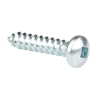 Tapping Screw Pan Head, #14 x 1-1/4" L, Zinc Plated NRZ Safety Inc.
