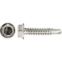Vis taraud&eacute;es hex HD Drill-X 100 mcx, #12 dia., 1-1/4" lo, Zingu&eacute; NRZ Safety Inc.
