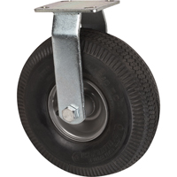 Roulettes de rechange pour chariots &agrave; plateforme robustes, Fixe, 10" (254 mm), Pneumatique, 400 lb (181 kg) NRZ Safety Inc.