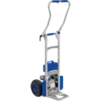 Liftkar&reg; Aluminum Stair Climbing Hand Trucks, Aluminum Frame, 18" W x 61" H, 375 lbs. Capacity NRZ Safety Inc.