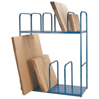 Double Tier Carton Rack NRZ Safety Inc.