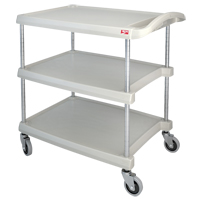 myCart Utility Cart, 3 Tiers, 20" x 35-1/2" x 30", 400 lbs. Capacity NRZ Safety Inc.
