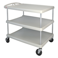 myCart Utility Cart, 3 Tiers, 26" x 36-7/8" x 36", 500 lbs. Capacity NRZ Safety Inc.