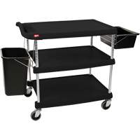 myCart Utility Cart, 3 Tiers, 20" x 35-1/2" x 30", 400 lbs. Capacity NRZ Safety Inc.