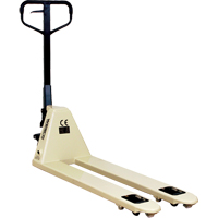 Narrow Aisle Pallet Trucks, Steel, 48" L x 18" W, 5500 lbs. Capacity NRZ Safety Inc.