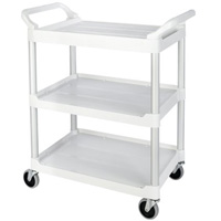Service Utility Cart, 3 Tiers, 33" x 37" x 18", 200 lbs. Capacity NRZ Safety Inc.