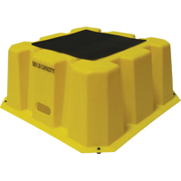 Escabeaux emboîtables industriels, 25" x 25" x Hauteur 10-1/2" NRZ Safety Inc.