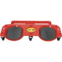 Socle roulant pour les genoux, Plastique, Rouge, Capacit&eacute; 350 lb NRZ Safety Inc.