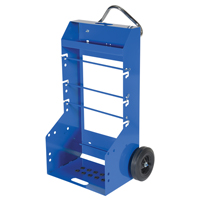 Portable Wire Reel Caddy, Steel, 4 Rod, 29" W x 47-5/16" H x 21-7/8" D, 300 lbs. Capacity NRZ Safety Inc.