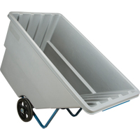 Tilt Truck, Polyethylene, 1.1 cu. yd., 1250 lbs. Load Capacity NRZ Safety Inc.