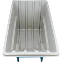 Tilt Truck, Polyethylene, 1.1 cu. yd., 2000 lbs. Load Capacity NRZ Safety Inc.