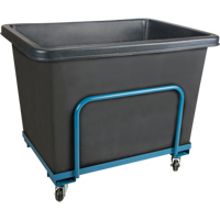 Tapered Wall Box Truck, Polyethylene, 43" L x 30" W x 33" H, 16 cu. ft. Volume, 800 lbs. Capacity NRZ Safety Inc.