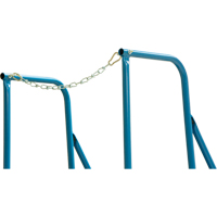 Trailer Access Rolling Ladder with Rails, 4 Steps, 22" Step Width, 37" Platform Height, Steel NRZ Safety Inc.