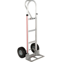 Diable &agrave; dos droit, Prise En P, Aluminium, Hauteur de 52", Capacit&eacute; 500 lb NRZ Safety Inc.