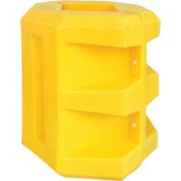 Short Column Protector, 6" x 6" Inside Opening, 24" L x 24" W x 24" H, Yellow NRZ Safety Inc.