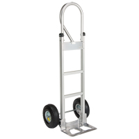 Knocked Down Hand Truck, P-Handle Handle, Aluminum, 52-1/8" Height, 500 lbs. Capacity NRZ Safety Inc.