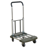 Chariot &agrave; plateforme t&eacute;l&eacute;pliante, Aluminium, 330 lb, 29-1/2" lo x 17-1/2" la, Hauteur 36-1/2" NRZ Safety Inc.