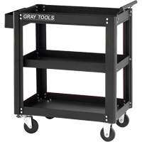 Utility Cart, 19-1/4" L x 27-1/2" W x 32-3/4" H, Grey NRZ Safety Inc.