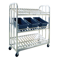 Picking Cart, 3 Tiers, 59" W x 67-1/2" H x 26" D, 1000 lbs. Capacity NRZ Safety Inc.