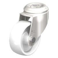 Stainless Steel Nylon Caster, Swivel, 3-1/8" (79.5 mm) Dia., 265 lbs. (120 kg.) Capacity NRZ Safety Inc.