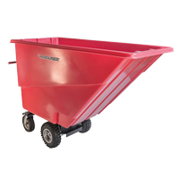 Chariot &agrave; bascule motoris&eacute;, Capacit&eacute; 27 cu. ft., 51" h x 81" la x 33" p NRZ Safety Inc.