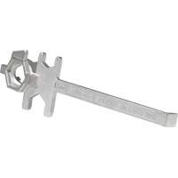 Drum Wrench, 3/4"/2" Opening, 9-1/2" Handle, Stainless Steel NRZ Safety Inc.