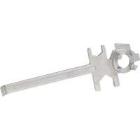 Drum Wrench, 3/4"/2" Opening, 9-1/2" Handle, Stainless Steel NRZ Safety Inc.