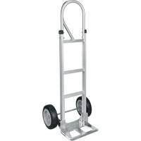 Knocked Down Hand Truck, P-Handle Handle, Aluminum, 52-1/8" Height, 500 lbs. Capacity NRZ Safety Inc.