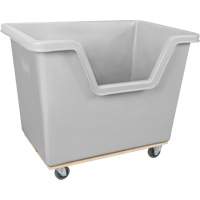 Easy Access Box Truck, Polyethylene, 45-3/4" L x 31-1/4" W x 37-3/4" H, 22 cu. ft. Volume, 1000 lbs. Capacity NRZ Safety Inc.