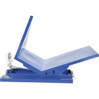 Open Sided Hopper, Steel, 1 cu.yd., Blue NRZ Safety Inc.