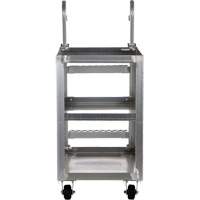 Chariot de pr&eacute;l&egrave;vement de stock, Aluminium, 21-7/8" la x 40" p, 3 tablettes, Capacit&eacute; 660 lb NRZ Safety Inc.