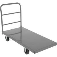 Platform Truck, 48" L x 24" W, 2000 lbs. Capacity, Rubber Casters NRZ Safety Inc.