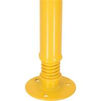 Borne de protection &agrave; ressort, Acier, 42" h x 2-1/8" la, Jaune NRZ Safety Inc.