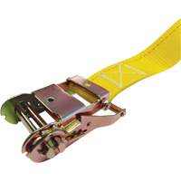 Ratchet Strap, E-Track System, 2" W x 12' L, 1333 lbs. (605 kg) Working Load Limit NRZ Safety Inc.