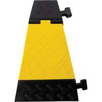 Powerhouse Heavy-Duty Left Turn Cable Protector, 3 Channels, 12" L x 19.75" W x 3" H NRZ Safety Inc.