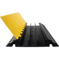 Powerhouse Heavy-Duty Straight Cable Protector, 3 Channels, 36" L x 19.75" W x 3" H NRZ Safety Inc.