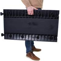 Powerhouse Medium-Duty Straight Cable Protector, 5 Channels, 36" L x 19.63" W x 2.25" H NRZ Safety Inc.