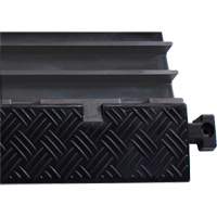 Powerhouse Medium-Duty Straight Cable Protector, 5 Channels, 36" L x 19.63" W x 2.25" H NRZ Safety Inc.