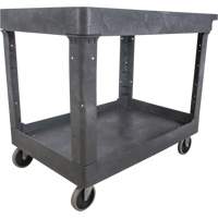 Chariot utilitaire pour l'entretien, 2 tiers, 24-5/8" x 32-1/2" x 40", Capacit&eacute; 550 lb NRZ Safety Inc.