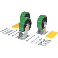H Series Self-Dumping Hopper Caster Kit NRZ Safety Inc.