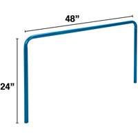 Support vertical de 24" x 48" pour chariot &agrave; panneaux NRZ Safety Inc.