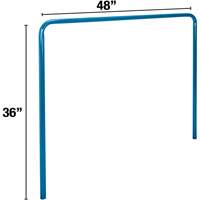 Support vertical de 36" x 48" pour chariot &agrave; panneaux NRZ Safety Inc.