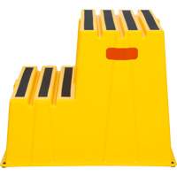 Escabeau industriel, 2 marches, 26" x 22-7/16" x Hauteur 19-11/16" NRZ Safety Inc.