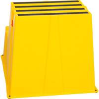 Escabeau industriel, 2 marches, 26" x 22-7/16" x Hauteur 19-11/16" NRZ Safety Inc.