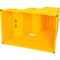 Industrial Step Stool, 3 Steps, 34-13/16" x 22-7/16" x 28-1/2" High NRZ Safety Inc.