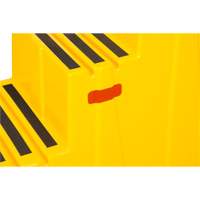 Industrial Step Stool, 3 Steps, 34-13/16" x 22-7/16" x 28-1/2" High NRZ Safety Inc.